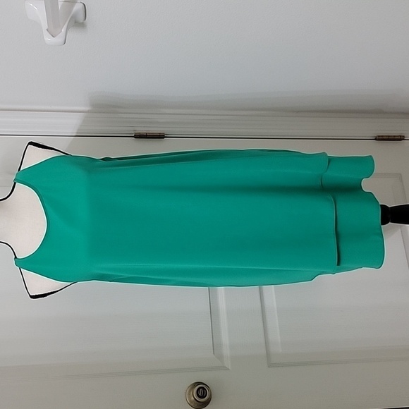Lila Rose Size 12 Kelly Green Sleeveless Shift Dress, Excellent Used Cond - Picture 1 of 11